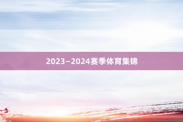 2023—2024赛季体育集锦