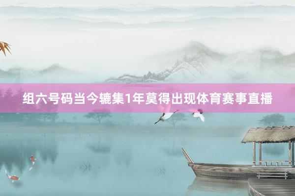 组六号码当今辘集1年莫得出现体育赛事直播