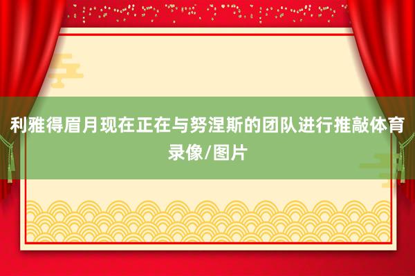 利雅得眉月现在正在与努涅斯的团队进行推敲体育录像/图片