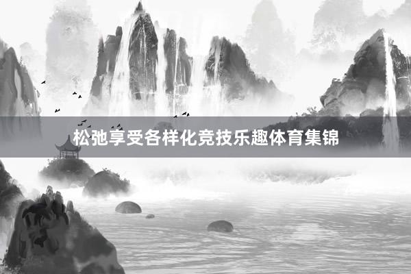 松弛享受各样化竞技乐趣体育集锦