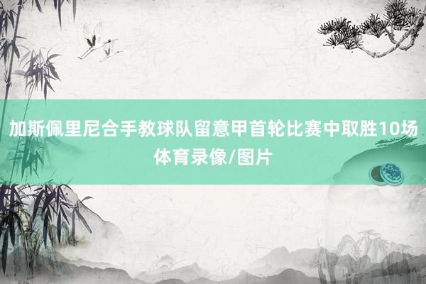 加斯佩里尼合手教球队留意甲首轮比赛中取胜10场体育录像/图片