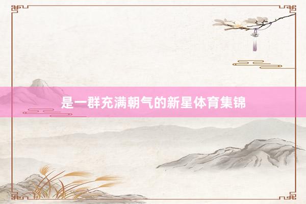 是一群充满朝气的新星体育集锦