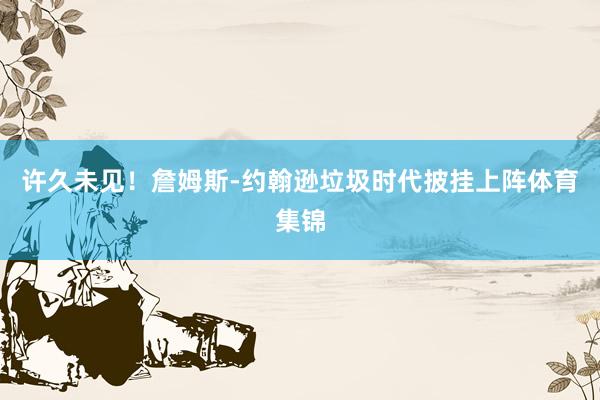 许久未见！詹姆斯-约翰逊垃圾时代披挂上阵体育集锦