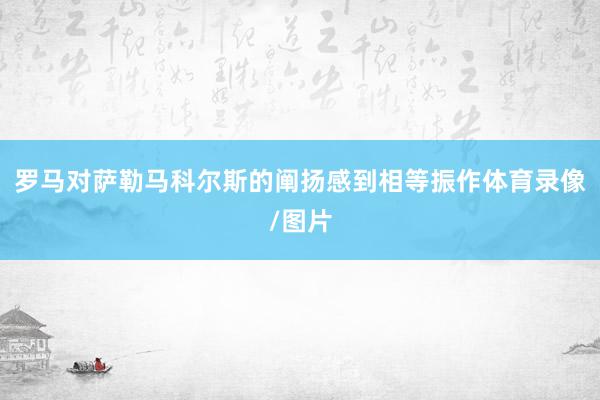 罗马对萨勒马科尔斯的阐扬感到相等振作体育录像/图片