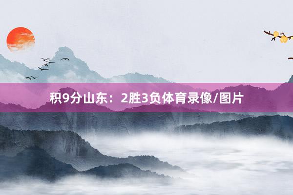 积9分山东：2胜3负体育录像/图片