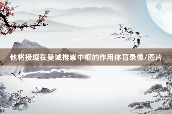 他将接续在曼城推崇中枢的作用体育录像/图片